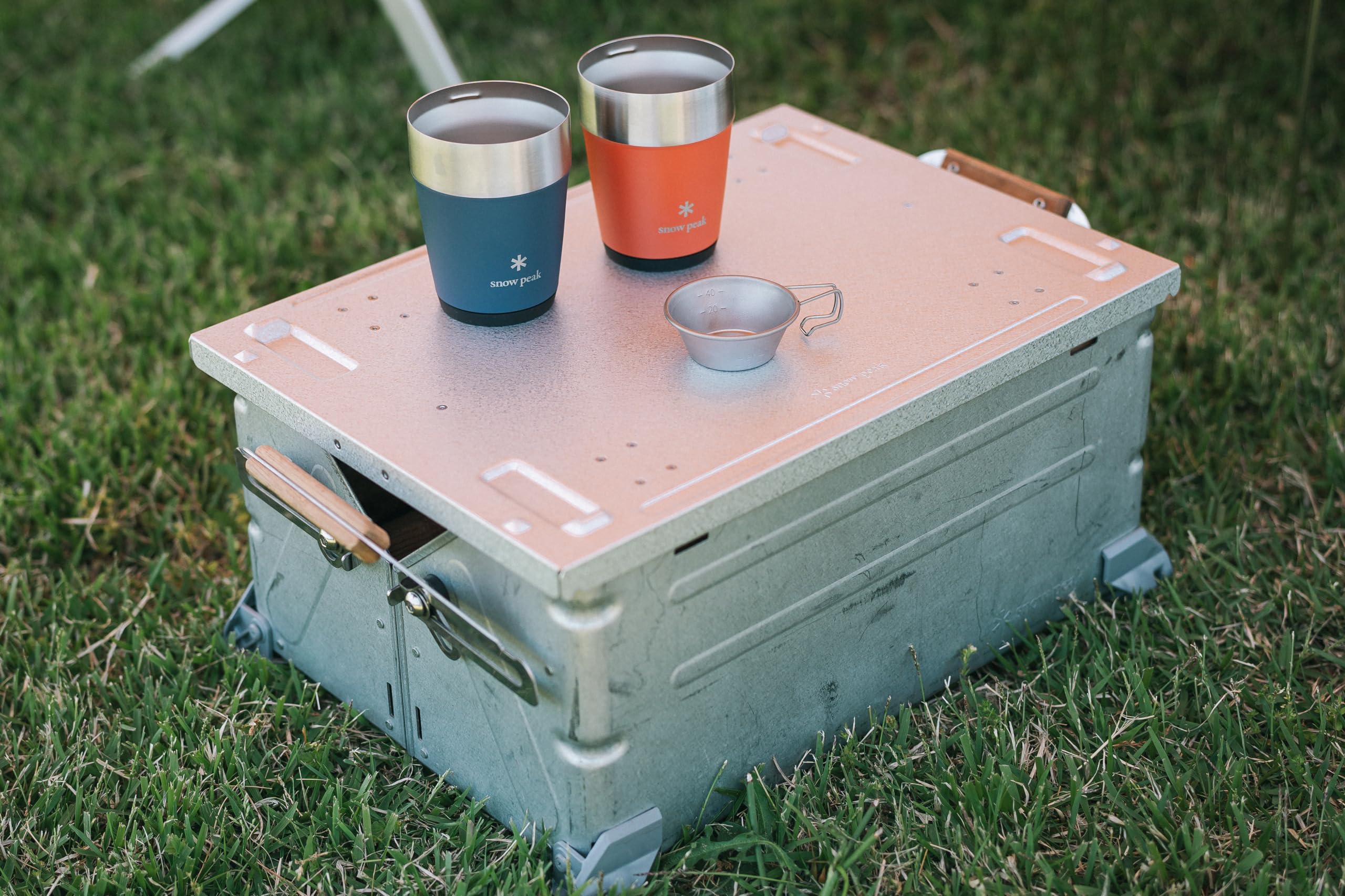 スノーピーク 雪峰祭限定 シェルフコンテナ リッドラック25 2個セット