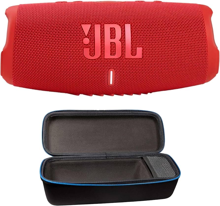 Amazon.com: JBL Charge 5 (Red) + Bundle with divvi! Protective