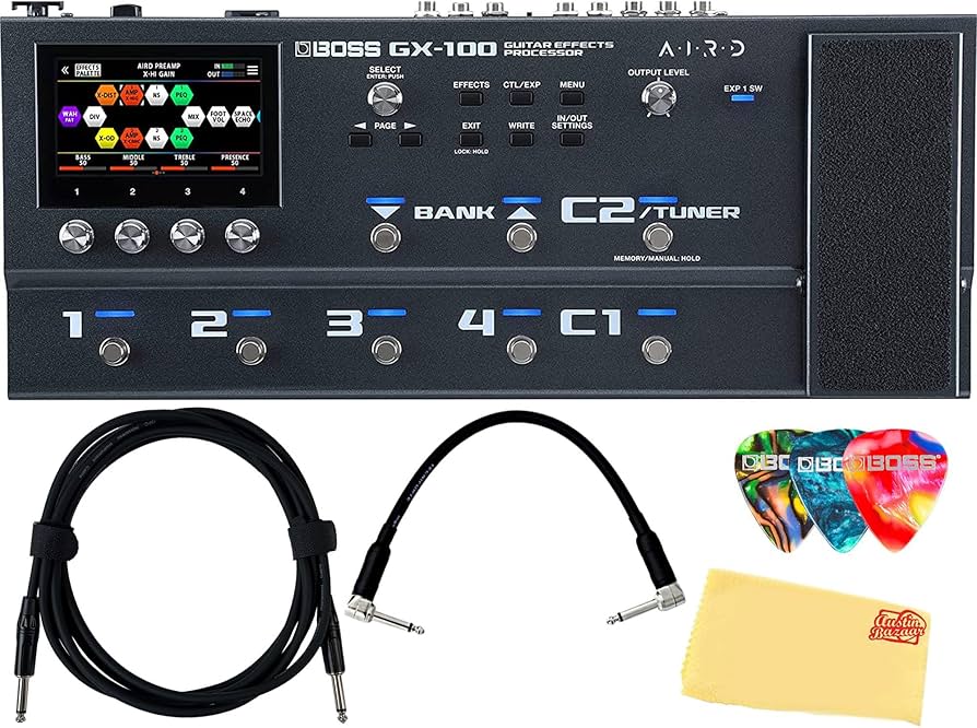 Amazon.com: Boss GX-100 Guitar Multi-Effects Pedal Bundle with