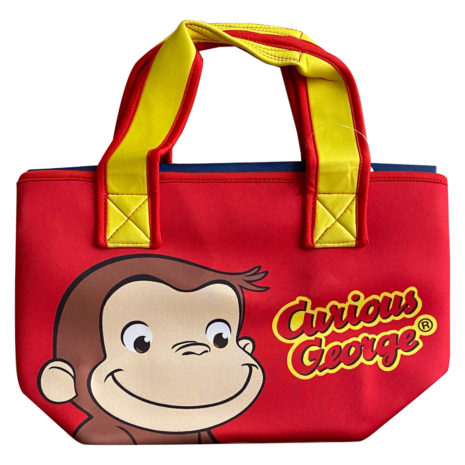 Amazon.co.jp: おさるのジョージ 保温保冷バッグ ジョージ レッド