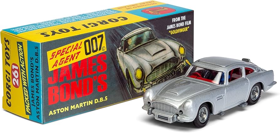Amazon | コーギー 1/43 アストンマーチン DB5 シルバー ボンドカー