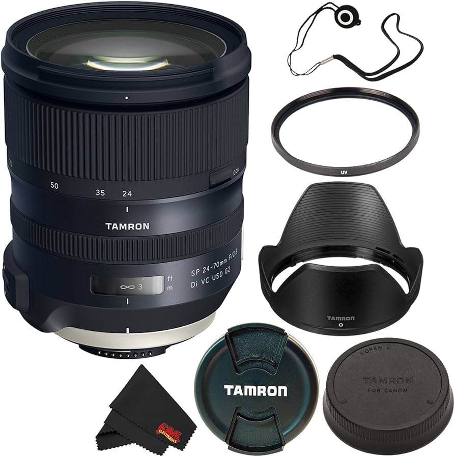 Amazon.com : 6Ave Tamron SP 24-70mm f/2.8 Di VC USD G2 Lens for