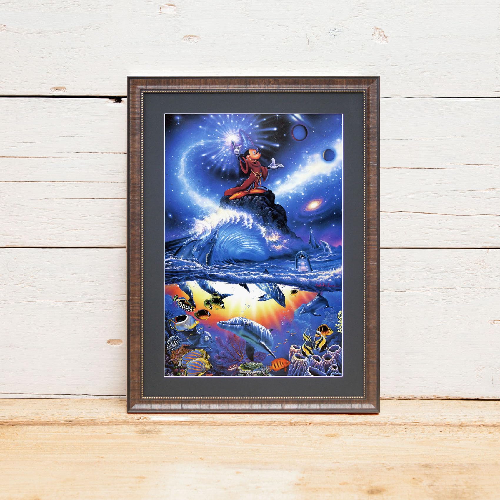 希少☆ クリスチャンラッセン ソーサラー・オブ・ザ・シー ポスター