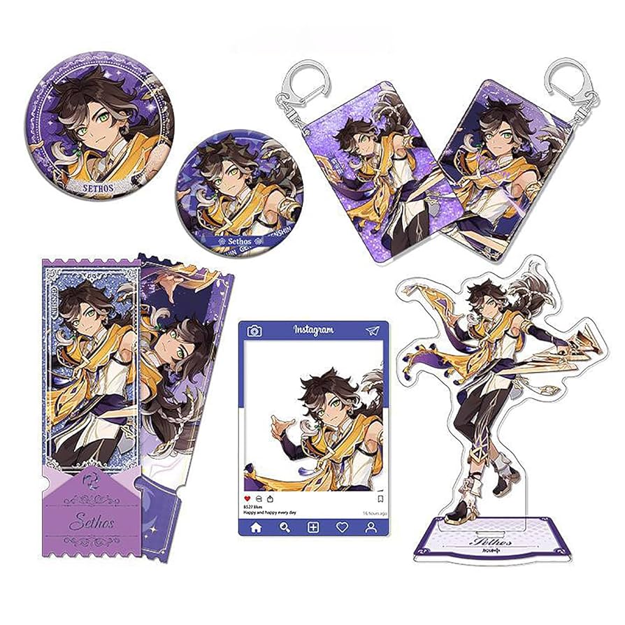 原神 セガ限定 ノベルティ ともぬい アクリルスタンド スシロー 原神