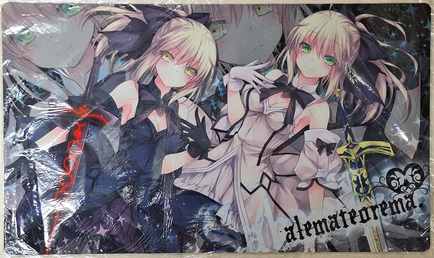 Amazon | プレイマット 『FGO セイバー・オルタ セイバー・リリィ