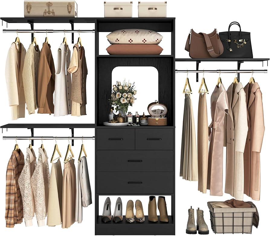 Amazon.com: Unikito 96 Inch Closet Organizer System, 8FT Walk in