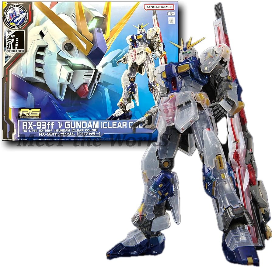 Amazon | 【RG】 1/144 RX-93ff ν [クリアカラー] 機動戦士 逆襲の