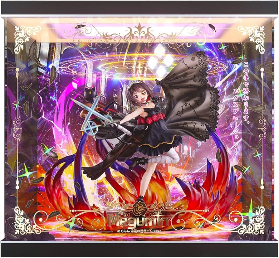 めぐみん】漆黒の薔薇ドレスver. 1/7スケールフィギュア Amazon.co.jp