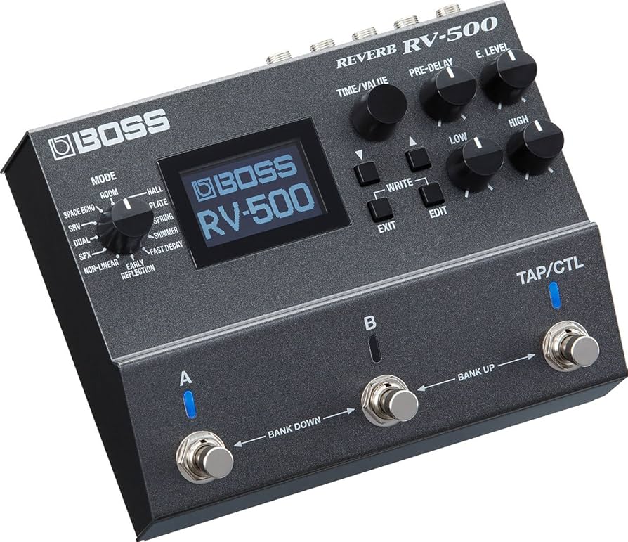 Amazon.com: BOSS RV-500 Reverb Processor Guitar Pedal (RV-500