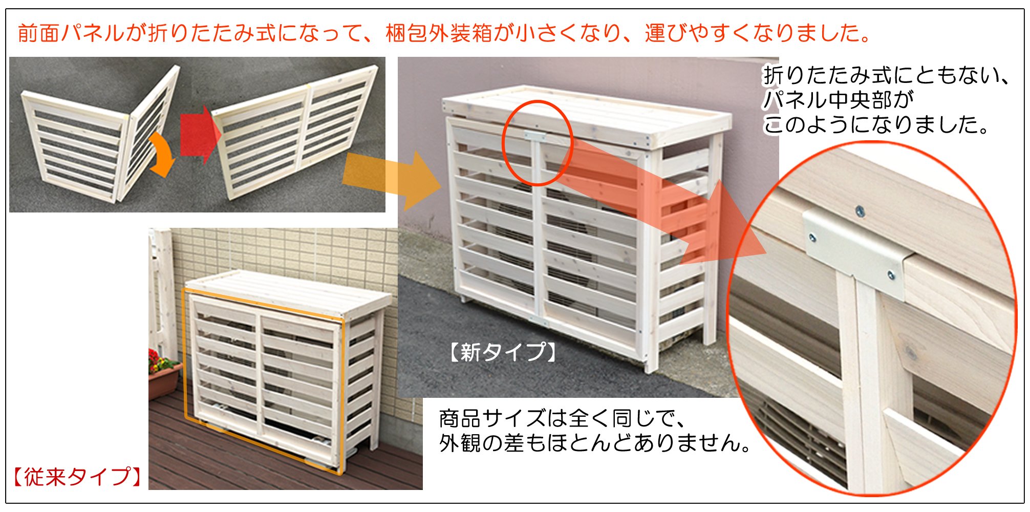 Amazon.co.jp: ガーデンガーデン ボーダーエアコン室外機カバー