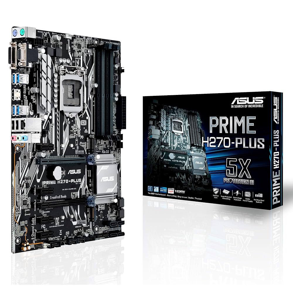 PRIME H270-PLUS マザーボード+intel i7-7700 Intel core i7-7700+ASUS