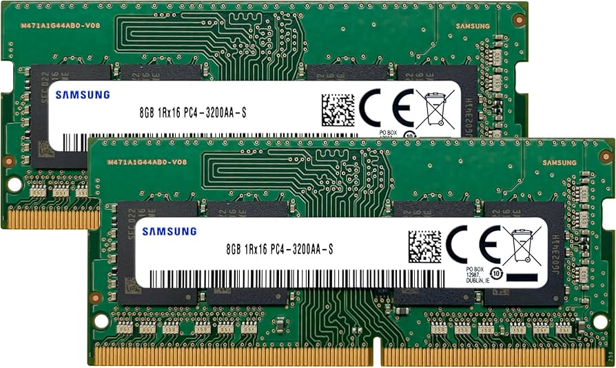 Samsung 16GB (2x8GB) DDR4 3200MHz PC4-25600 (PC4-3200AA) CL22