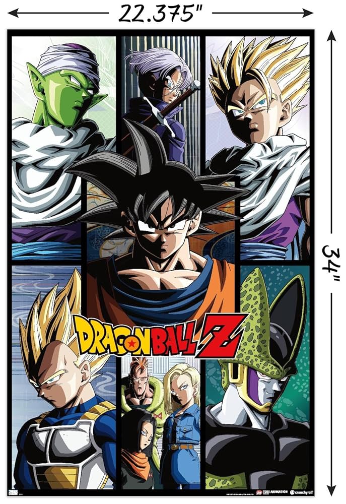 ドラゴンボール アートポスターセット A4サイズ