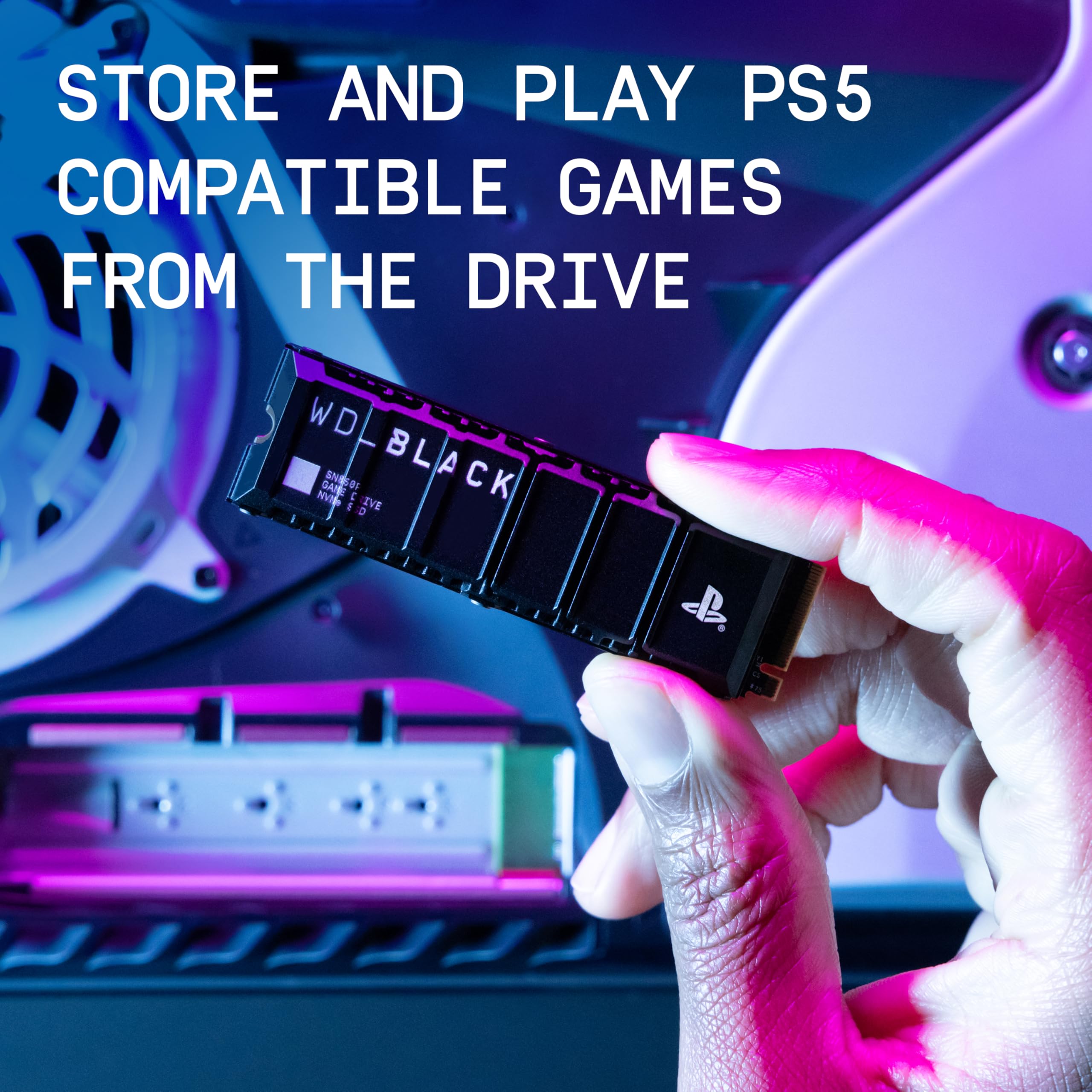 Amazon.com: WD_BLACK 1TB SN850P NVMe M.2 SSD Officially Licensed