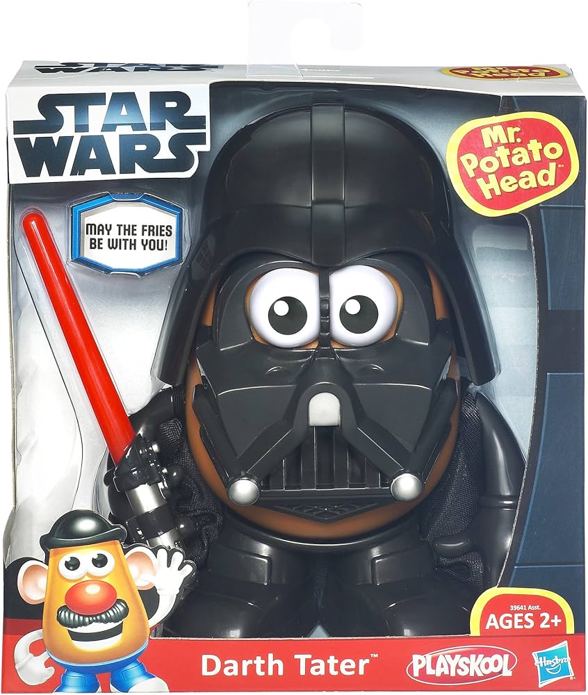Amazon.com: Playskool Mr. Potato Head Star Wars: Darth Tater Toy