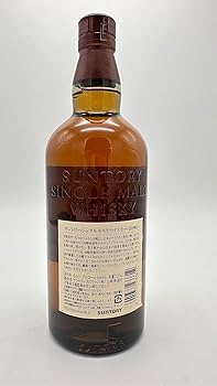 Amazon.co.jp: 山崎 シングルモルトウイスキー43% 700ml 箱なし : 食品
