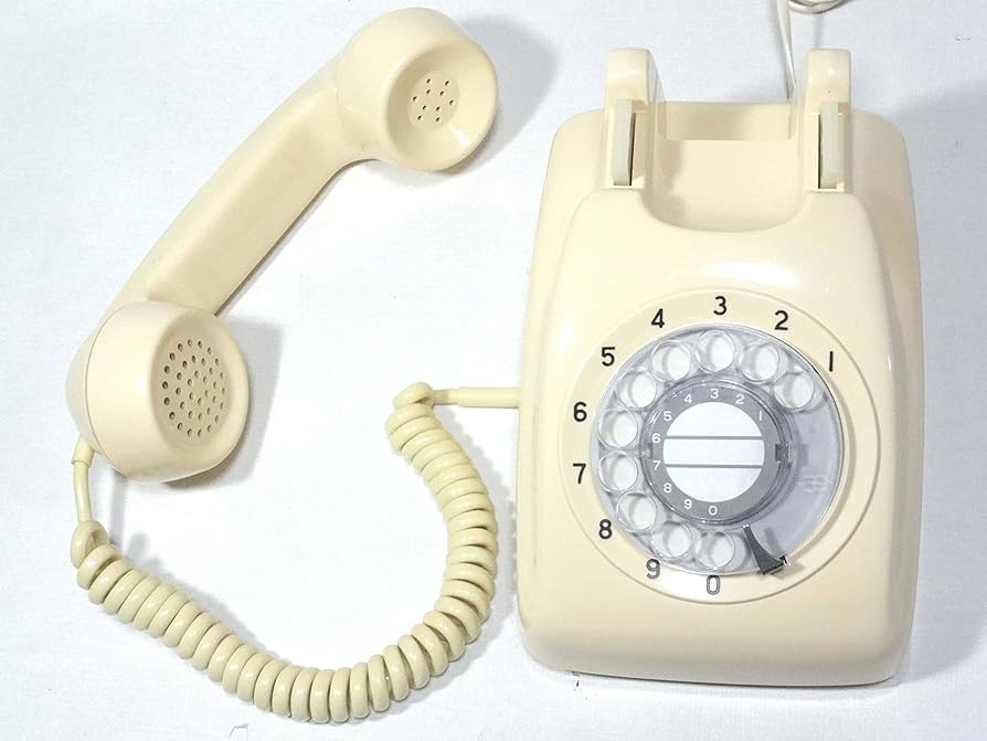 Amazon | NTT 601-A2 ダイヤル式カラー電話機 (アイボリー) | NTT