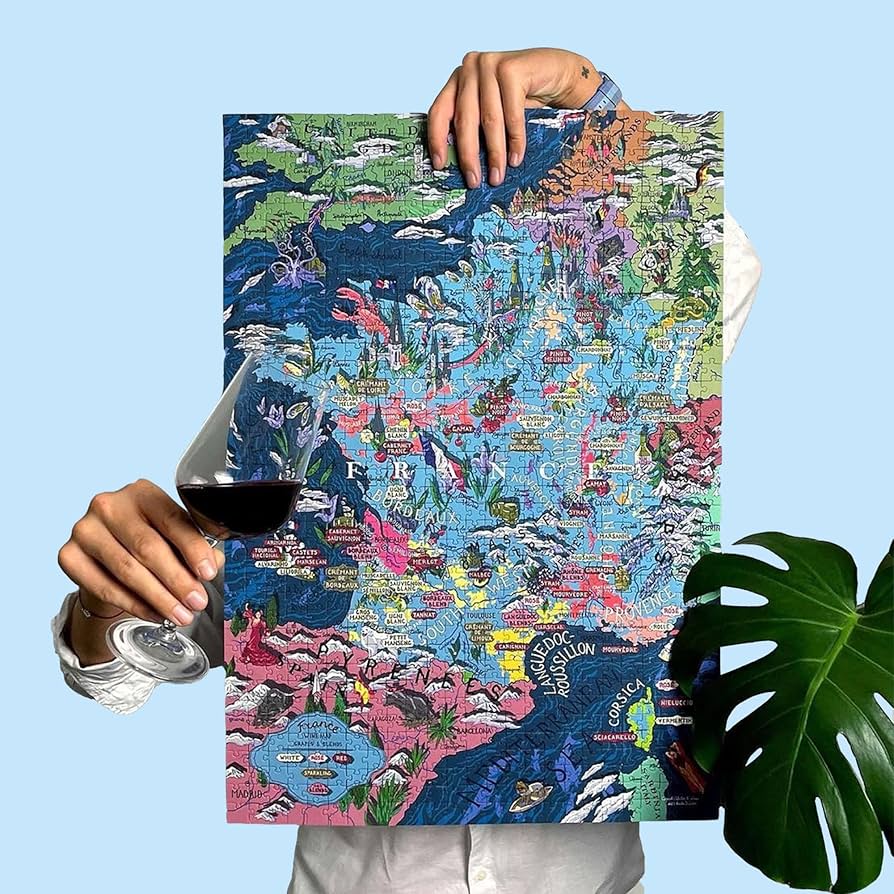 Amazon | フランスワインパズル - 大人のための1000ピースの