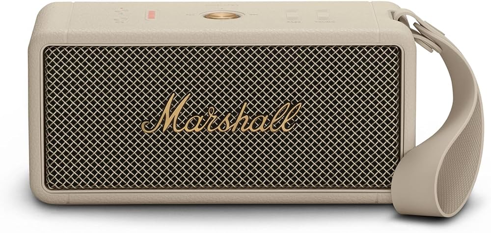 Amazon.com: Marshall Middleton Portable Bluetooth Speaker - Cream