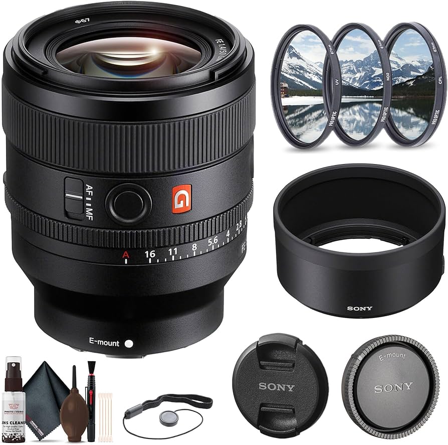 Amazon.com : Sony FE 50mm f/1.4 GM Lens E Mount (SEL50F14GM) +