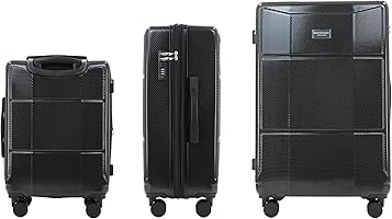 Amazon.com | Isaac Mizrahi Aero 3 Piece Hardside Lightweight