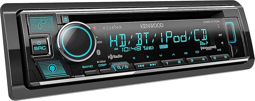 Amazon.com: Kenwood eXcelon KDC-X704 CD Receiver with Alexa