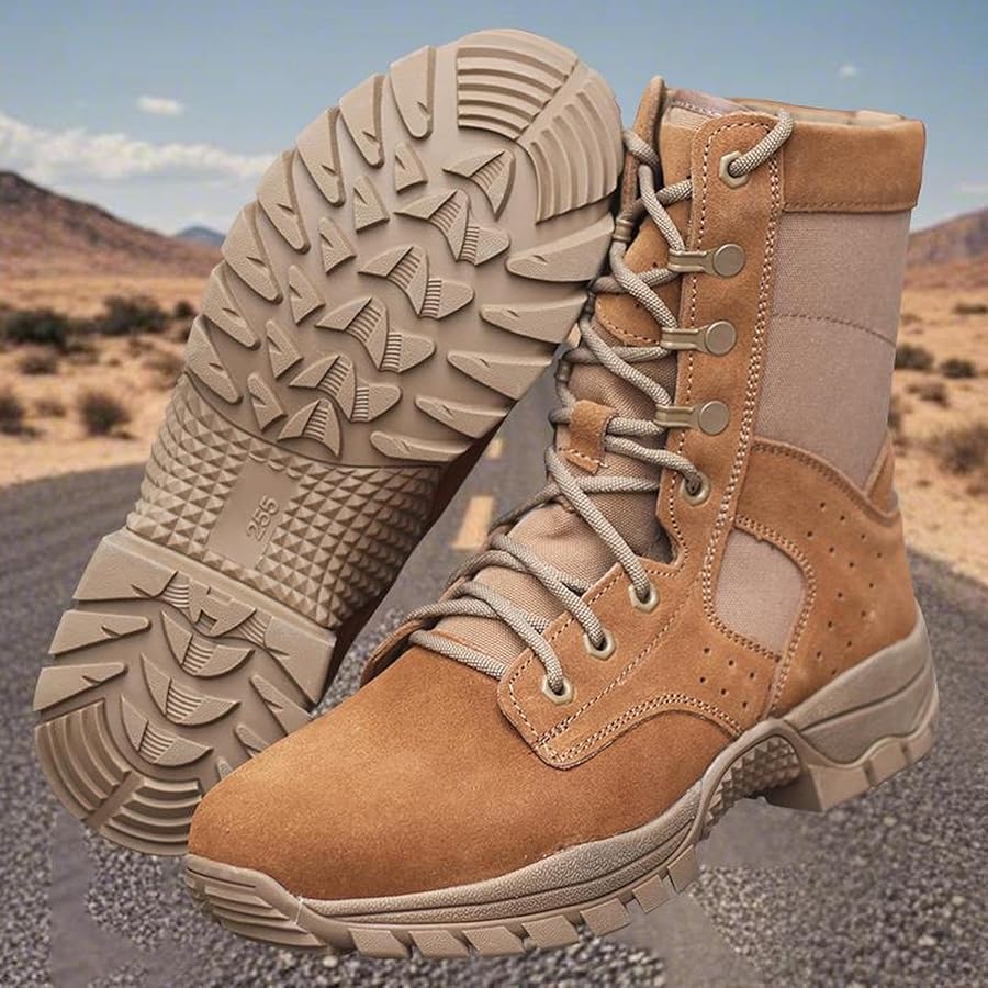 Amazon | [GUREITOJP] ミリタリーブーツ メンズ タクティカルブーツ