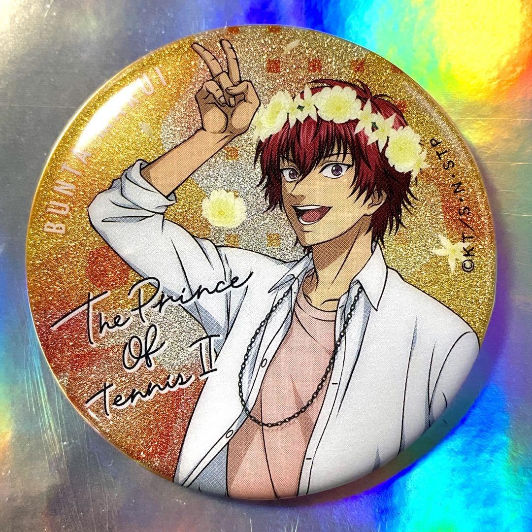 テニスの王子様 ハート缶バッジ バレンタイン 丸井ブン太 テニスの王子