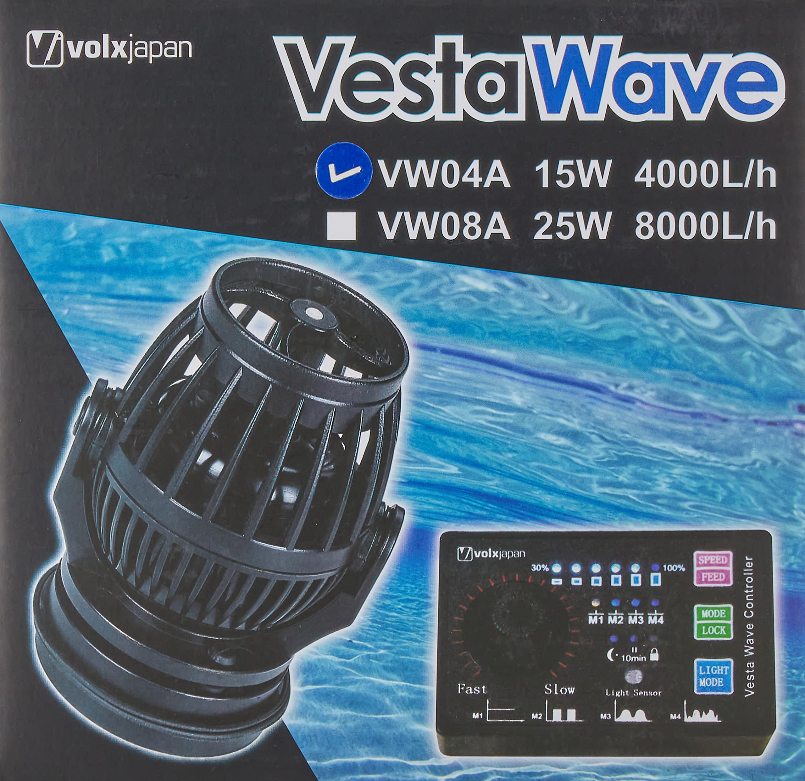 Amazon | ボルクスジャパン VestaWave VW04A 15W 4000L/h