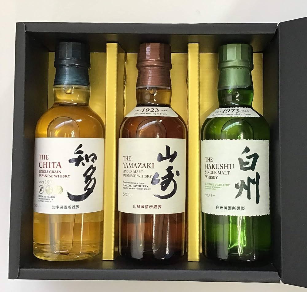 SUNTORYサントリーウィスキー☆山崎白州【箱付き】 Amazon.co.jp