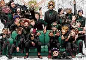 僕のヒーローアカデミア 原画展 僕のヒーローアカデミア展 モザイク