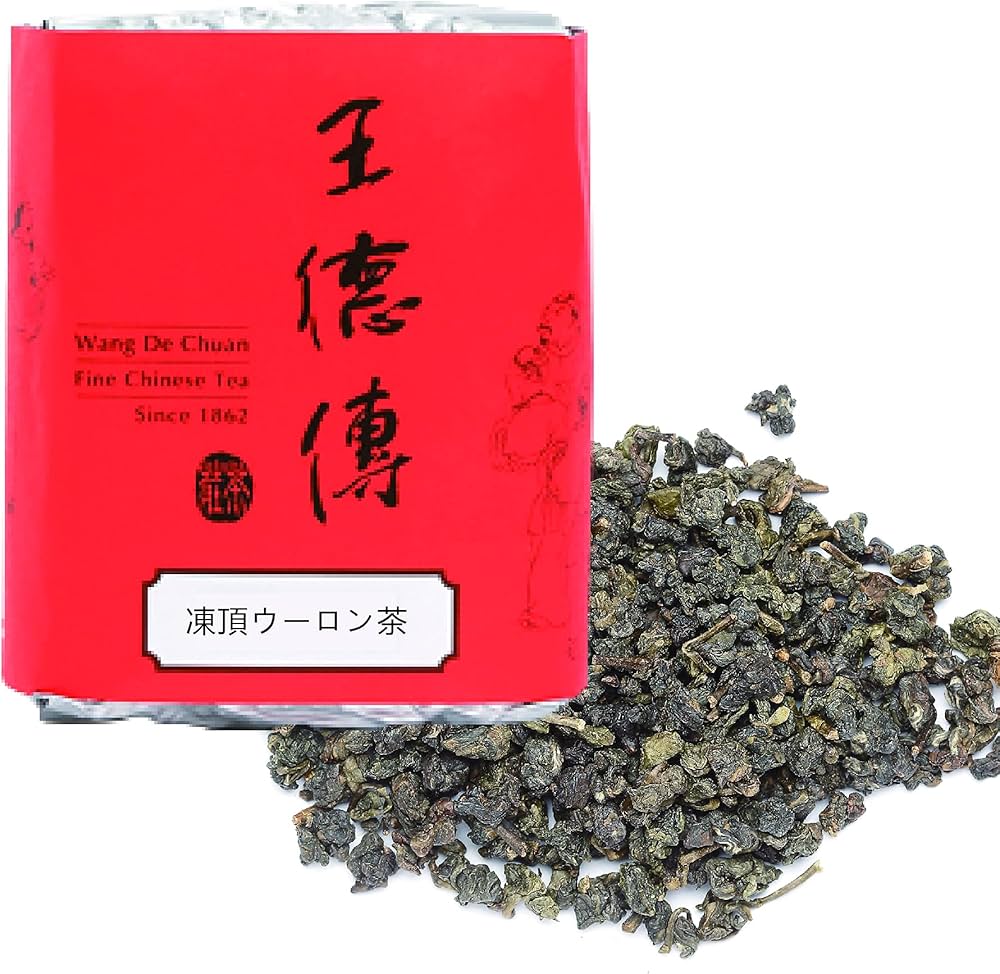Amazon.co.jp: 王德傳ワンダーチュアン 烏龍茶 凍頂ウーロン茶100g