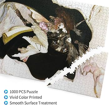 Amazon | 天野喜孝図 1000ピ 木製パズルジグソー、大人と子供への最高