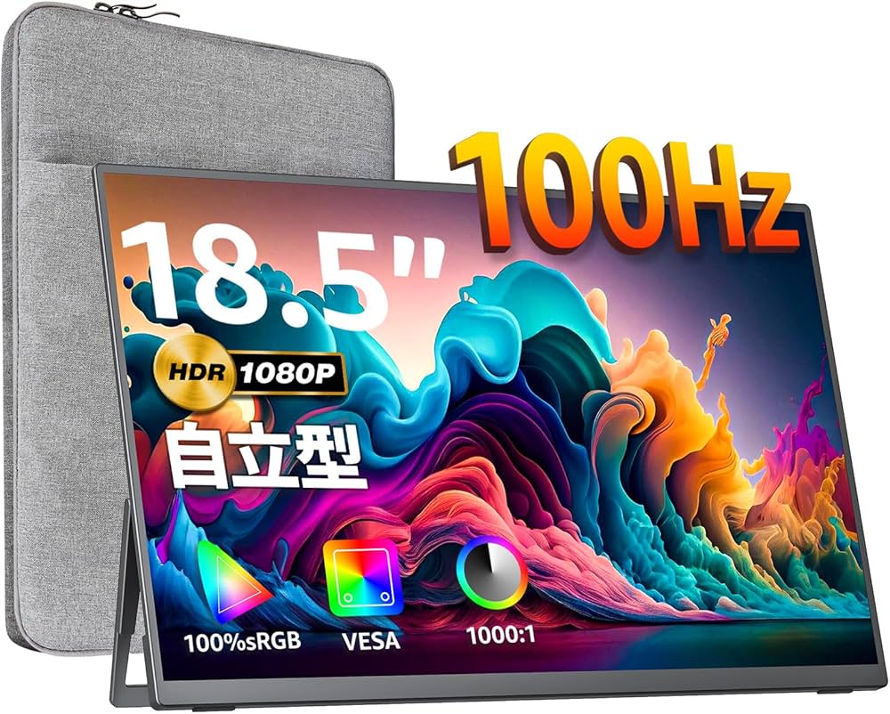 Amazon.co.jp: 【発売セール】cocopar モバイルモニター 18.5インチ 大