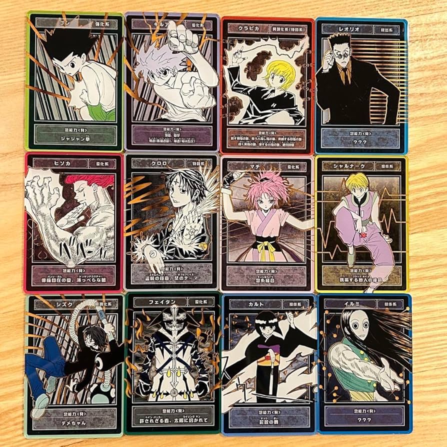 ハンターハンター ステータスカードコレクション 未開封 ✖️10 【公式