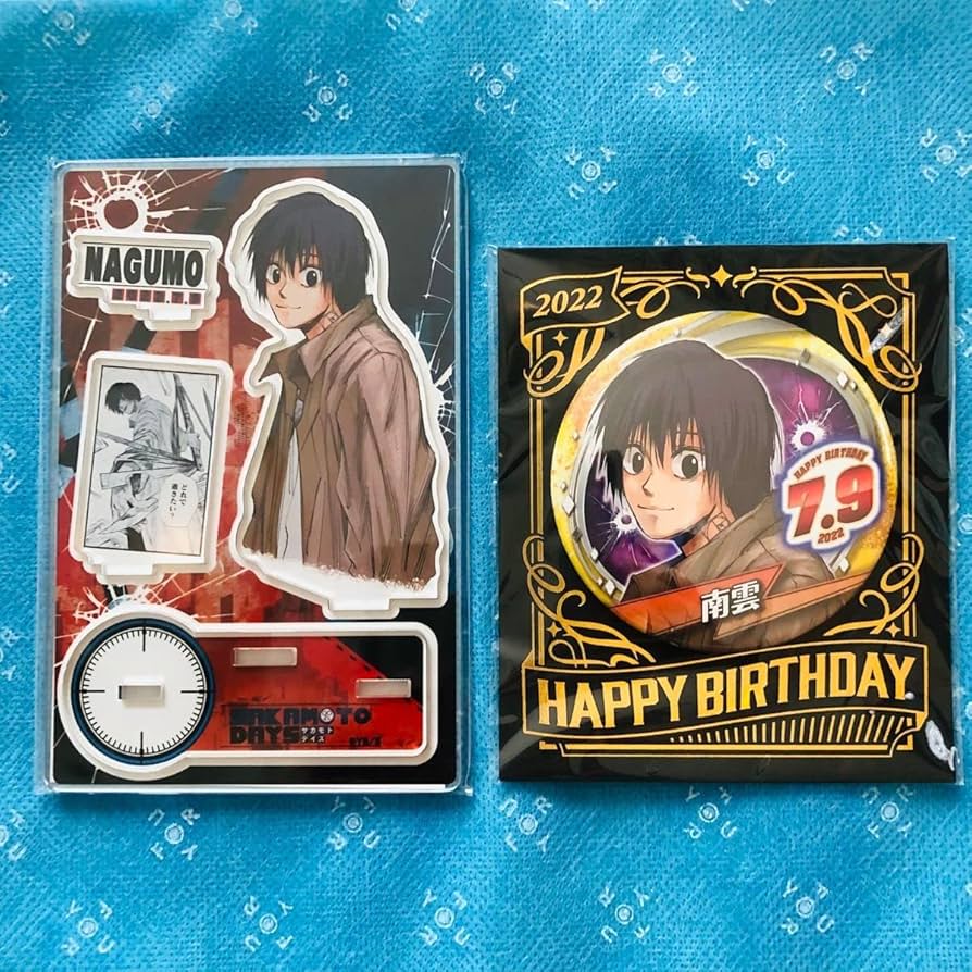 SAKAMOTO DAYS バースデイ缶バッジ 南雲 20個①