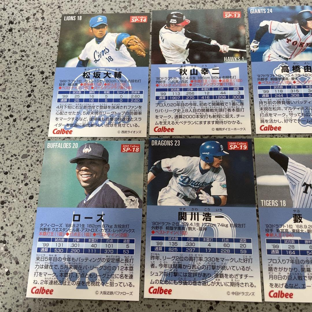 プロ野球カード2000 スペシャルカードセット