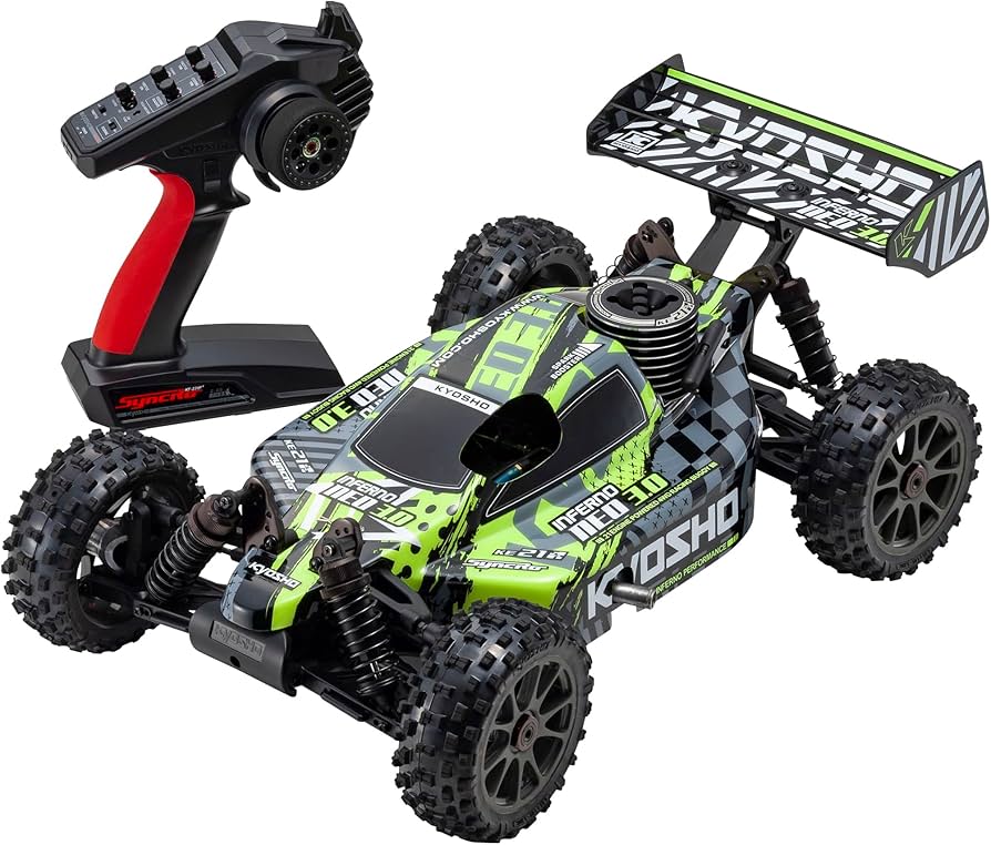 Amazon.co.jp: 京商 1/8スケール 21エンジン 4WDレーシングバギー