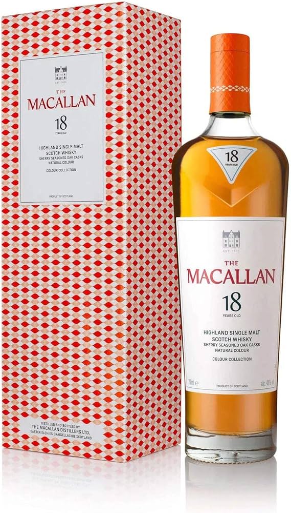 Amazon.co.jp: マッカラン 18年 カラーコレクション MACALLAN 18 YEARS