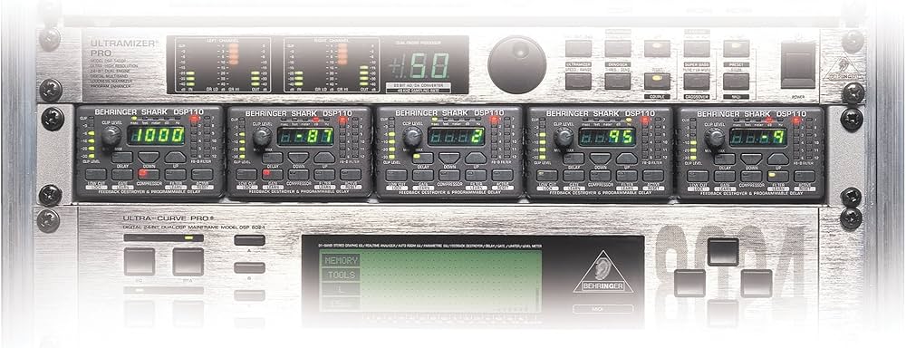 Behringer Shark Dsp110 - Automatic Feedback Destroyer/Mic Preamp