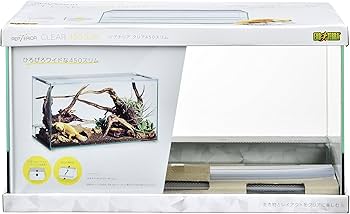 Amazon | GEX EXOTERRA レプテリア クリア450スリム ガラスケージ