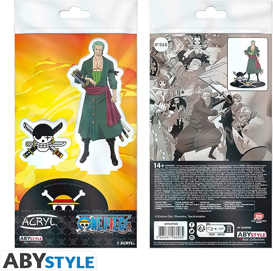 Amazon.co.jp: ABYstyle ワンピース アニメ ゾロ 4インチ アクリル