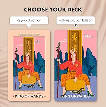 Amazon.co.jp: Wyspell フェミニンなタロットカードデッキ–ボーダー