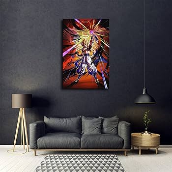 B4サイズ】 ドラゴンボール 劇場版 ゴジータ 額入り イラスト ポスター