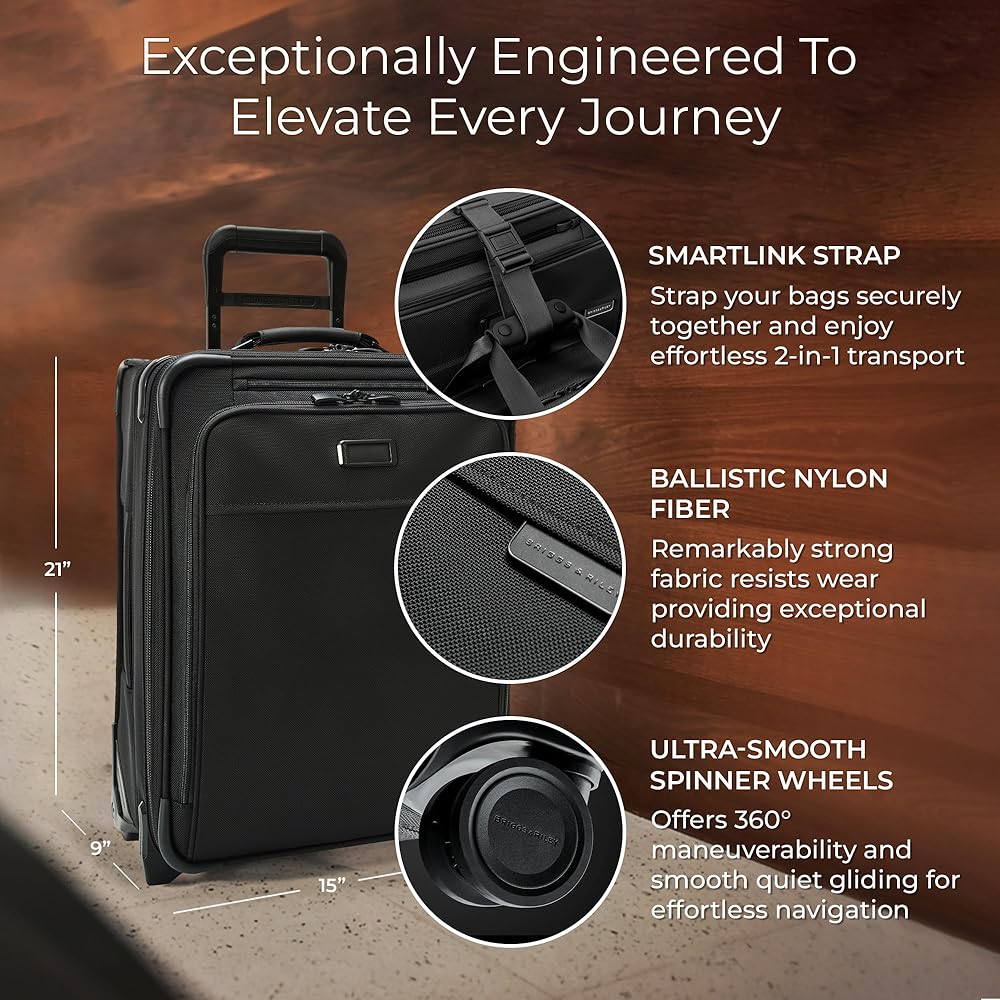 Amazon.com | Briggs & Riley Global 2-Wheel Expandable Carry On