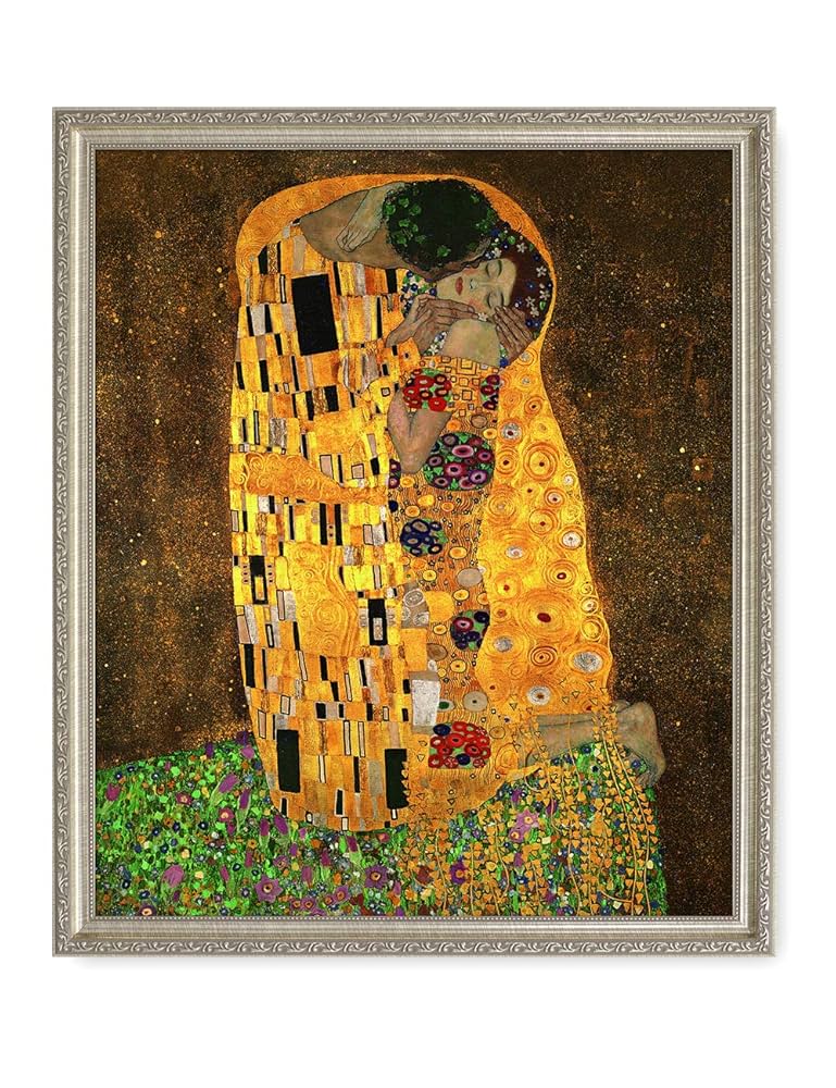 クリムト 接吻 額 Gustav Klimt The Kiss 絵画 クリムト 接吻 額