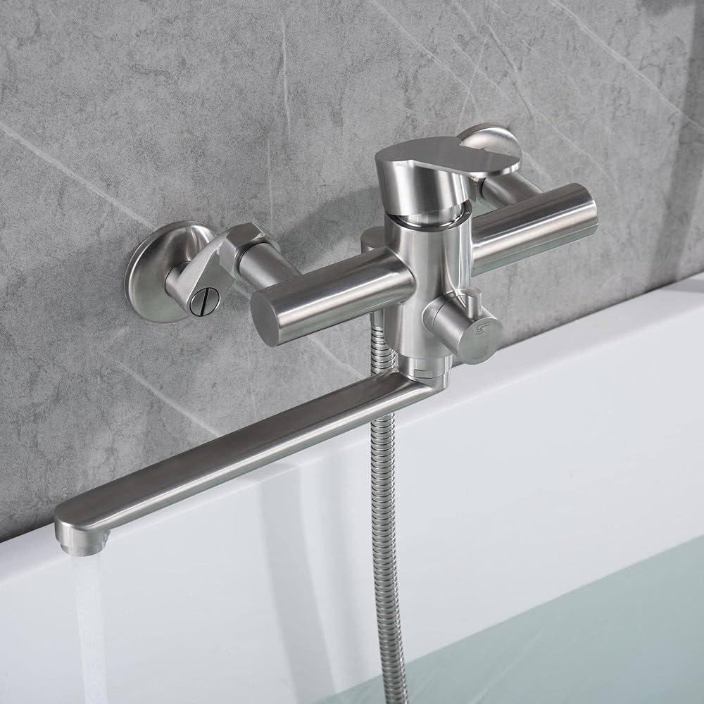 Amazon | 浴室水栓 Hefo 浴室用水栓 セット シャワー水栓 バス水栓