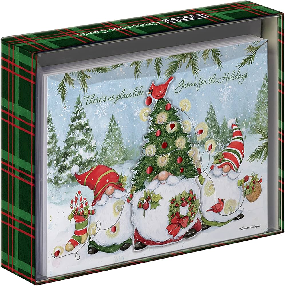 Amazon | LANG ホリデーノーム 豪華クリスマスカード (1025104