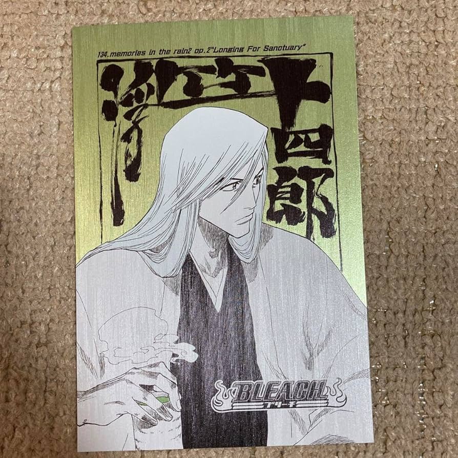 浮竹十四郎 扉絵ポストカード Amazon.co.jp: Bleach ポストカード