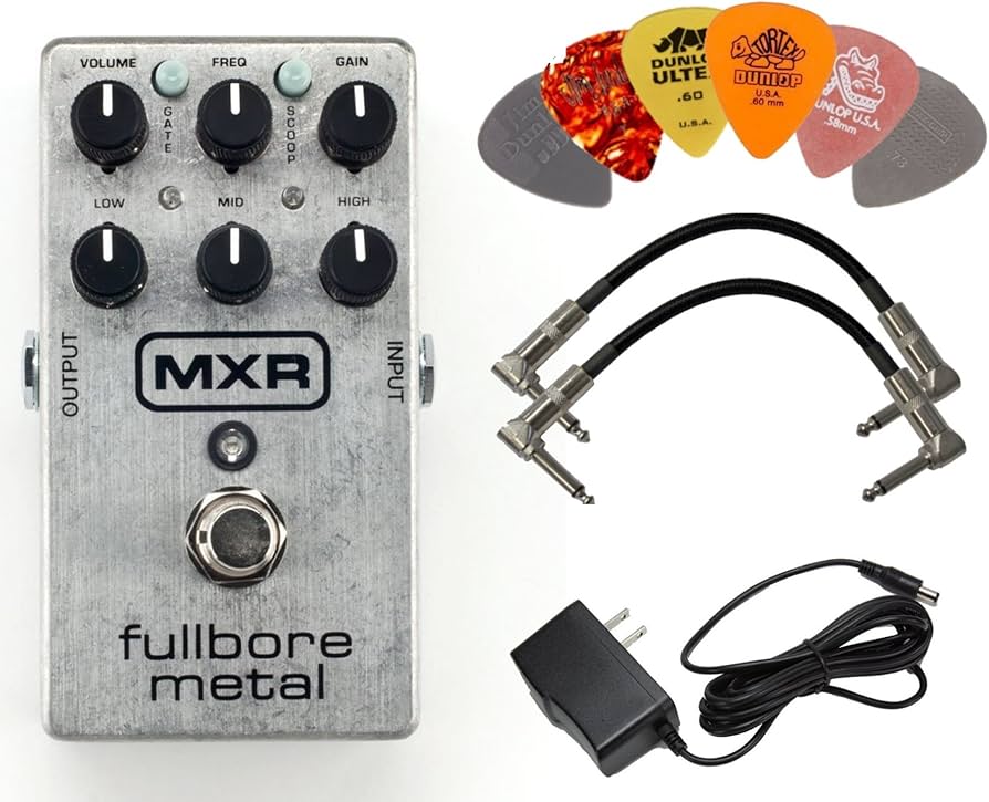 Amazon.com: Dunlop MXR M116 Fullbore Metal Distortion Guitar Pedal